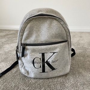 Calvin Klein Grey Backpack